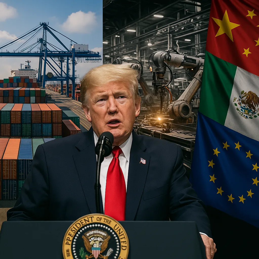 Donald Trump relance la guerre des tarifs : une stratégie risquée pour un monde en mutation